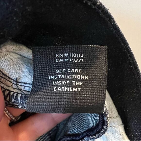 Rock & Republic Berlin Rhinestone Jeans in Attraction Wash Midrise Skinny Sz 29 - Picture 11 of 12